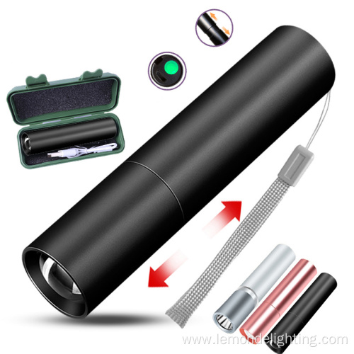 Rechargeable Portable Mini Pocket LED Flashlights Torch